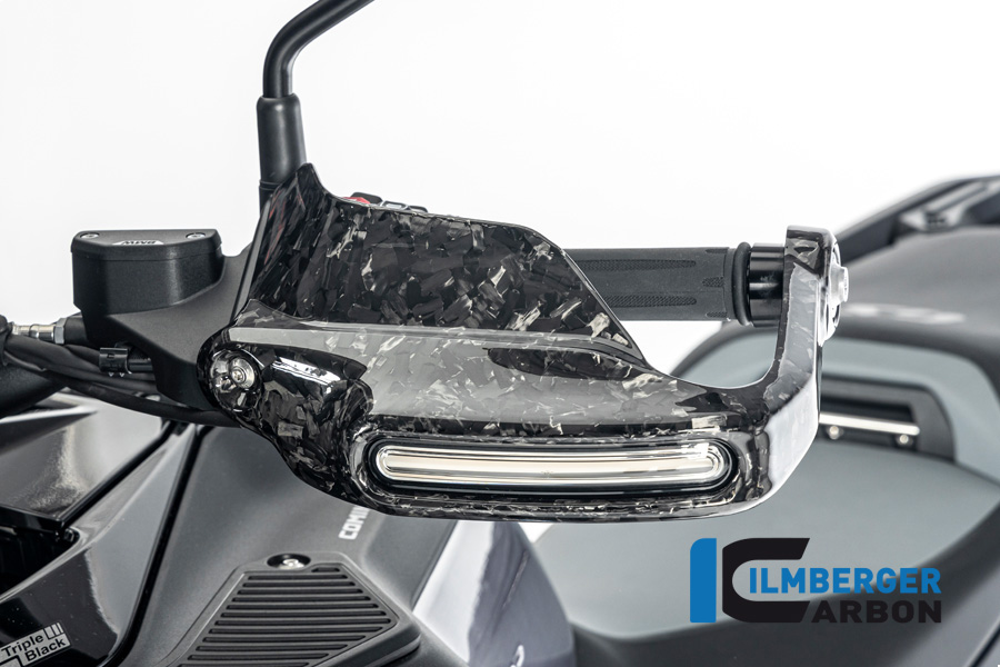 Handprotektor groß mit Blinkeraufnahme links BDC glänzend BMW R 1300 GS ab 2023