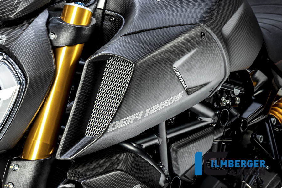 Lufteinlasskanalverkleidung links matt Ducati Diavel 1260