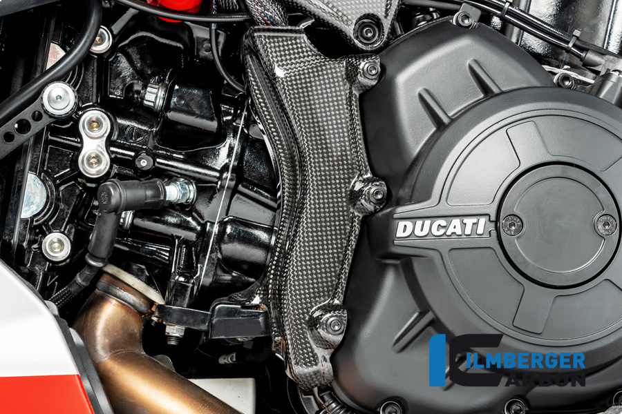 Kabelbaumabdeckung glanz Ducati XDiavel'16 / Diavel 1260