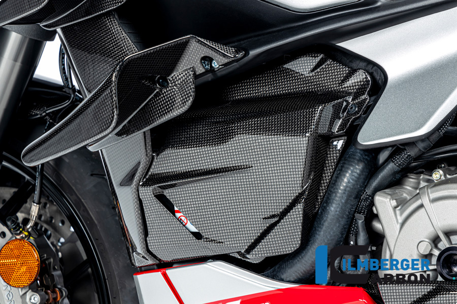 Batteriefachabdeckung glanz Ducati Streetfighter V2