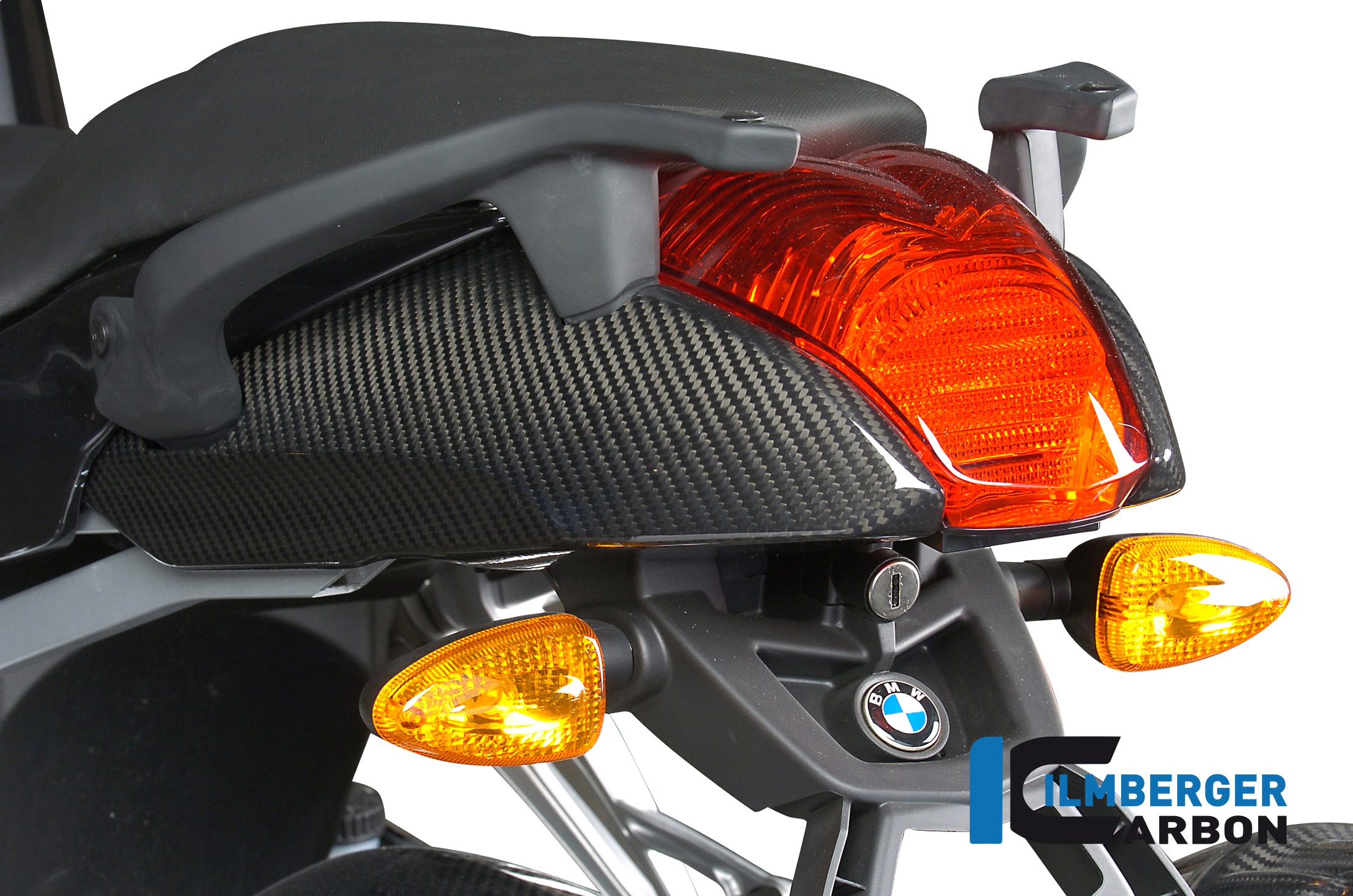 Carbon Motor Abdeckung BMW K1200R 04-08 - Moto Vision
